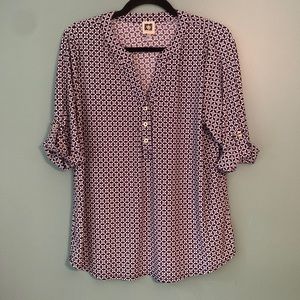 Anne Klein short sleeve top